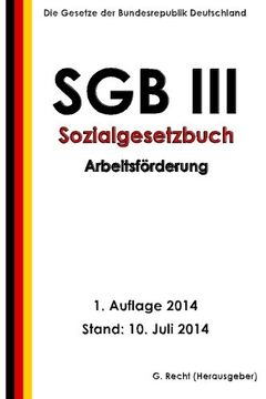 portada SGB III - Sozialgesetzbuch - Arbeitsförderung (German Edition)
