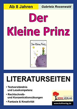 portada Der Kleine Prinz - Literaturseiten: Mit Lösungen (en Alemán)