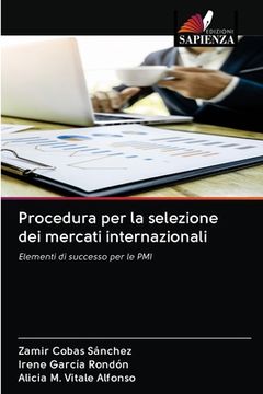 portada Procedura per la selezione dei mercati internazionali (en Italiano)
