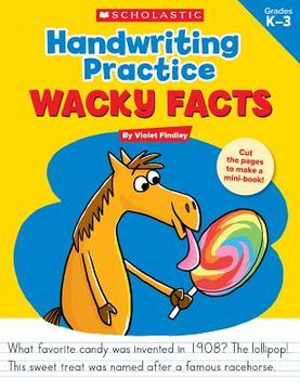 portada Handwriting Practice: Wacky Facts (en Inglés)