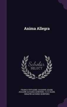 portada Anima Allegra (en Inglés)