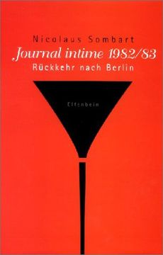 portada Journal Intime 1982/83: Rückkehr nach Berlin (en Alemán)