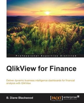 portada Qlikview for Finance (en Inglés)