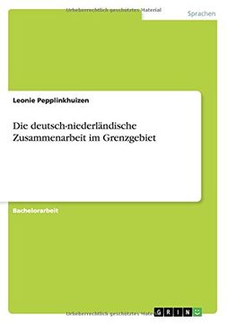 portada Die deutsch-niederländische Zusammenarbeit im Grenzgebiet (German Edition)