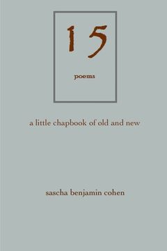 portada 15 poems: a little chapbook (en Inglés)