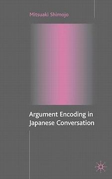 portada argument encoding in japanese conversation (en Inglés)