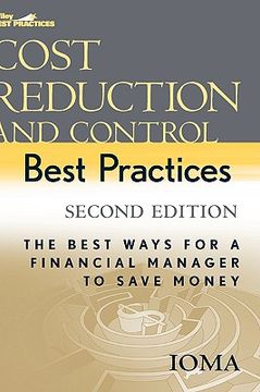 portada cost reduction and control best practices: the best ways for a financial manager to save money, 2nd edition