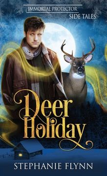 portada Deer Holiday: A Forced Proximity Shifter Romance​ (in English)