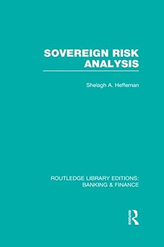 portada Sovereign Risk Analysis (Rle Banking & Finance) (in English)
