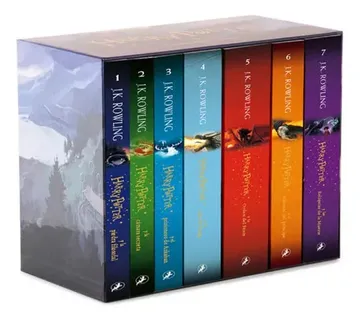portada Estuche Harry Potter Pack 7 Libros