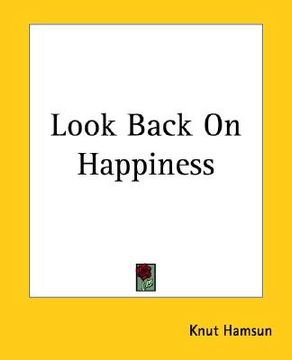portada look back on happiness (en Inglés)