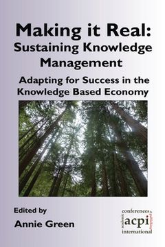 portada Making it Real: Sustaining Knowledge Management (en Inglés)