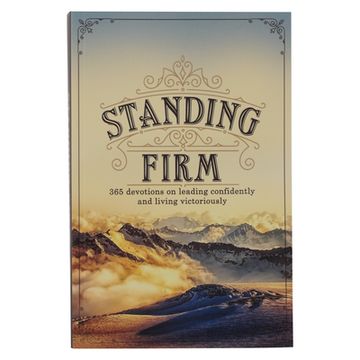 portada Standing Firm Hardcover Devotional (en Inglés)