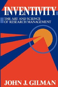 portada inventivity: the art and science of research management (en Inglés)