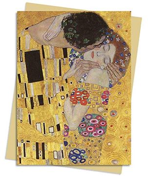 portada The Kiss (Klimt) Greeting Card Pack: Pack of 6 (Greeting Cards) (en Inglés)