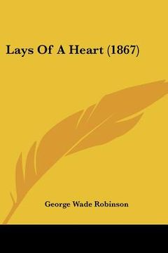 portada lays of a heart (1867) (in English)