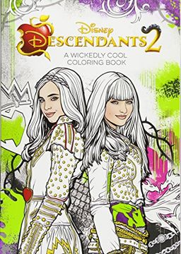 portada Descendants 2 a Wickedly Cool Coloring Book (Art of Coloring) (libro en Inglés)