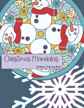 portada Christmas Mandalas: Children's Coloring Book (en Inglés)