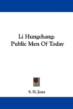 portada li hungchang: public men of today (en Inglés)