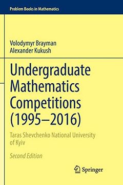 portada Undergraduate Mathematics Competitions (1995-2016): Taras Shevchenko National University of Kyiv