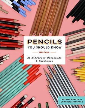 portada Pencils you Should Know Notes: 20 Different Notecards & Envelopes (Blank Cards With Photographs of Pencils, Pencil Arrangements in a Greeting Card Set) (en Inglés)