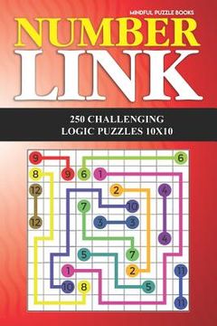 portada Number Link: 250 Challenging Logic Puzzles 10x10 (en Inglés)
