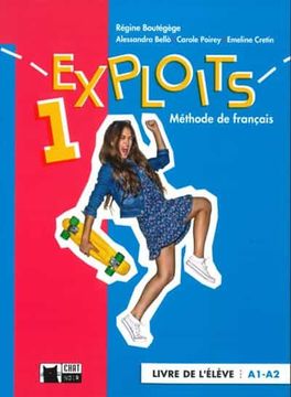 portada Exploits 1 Livre de L'eleve (a1 (en Francés)