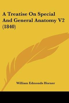 portada a treatise on special and general anatomy v2 (1840)