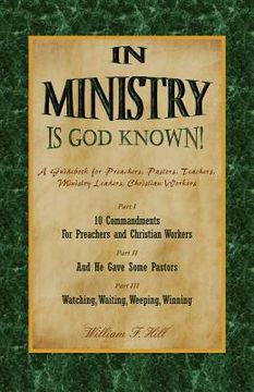 portada in ministry is god known (en Inglés)