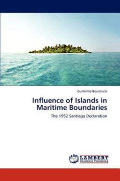 portada influence of islands in maritime boundaries (en Inglés)