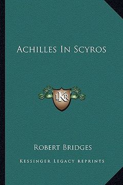 portada achilles in scyros (en Inglés)