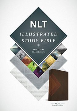 portada Illustrated Study Bible NLT, TuTone Brown/Tan