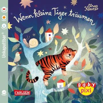 portada Baby Pixi (Unkaputtbar) 94: Ve 5 Wenn Kleine Tiger Träumen (5 Exemplare) (en Alemán)