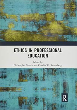 portada Ethics in Professional Education (in English)