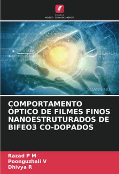 portada Comportamento Óptico de Filmes Finos Nanoestruturados de Bifeo3 Co-Dopados (en Portugués)