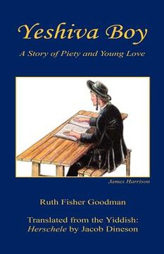 portada yeshiva boy - a story of piety and young love (en Inglés)
