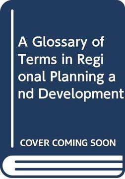 portada A Glossary of Terms in Regional Planning and Development