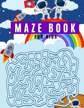 portada Maze Book For Kids: Best Maze Books For Kids (en Inglés)