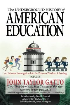 portada The Underground History of American Education, Volume i: An Intimate Investigation Into the Prison of Modern Schooling (en Inglés)