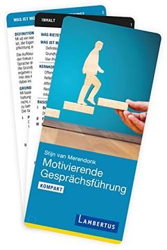 portada Motivierende Gesprächsführung Kompakt (en Alemán)