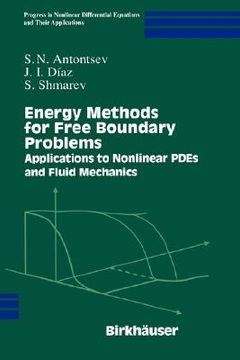 portada energy methods for free boundary problems (en Inglés)