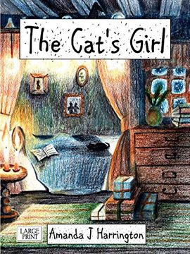 portada The Cat's Girl Large Print (en Inglés)