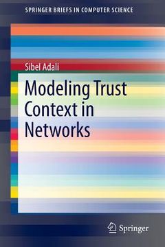 portada Modeling Trust Context in Networks