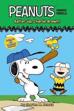portada Batter up, Charlie Brown! Peanuts Graphic Novels (en Inglés)