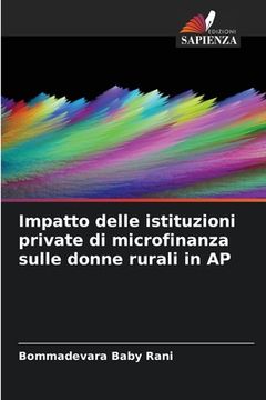 portada Impatto delle istituzioni private di microfinanza sulle donne rurali in AP (in Italian)