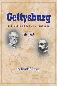portada Gettysburg and Lee's Escape to Virginia (en Inglés)