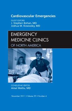 portada Cardiovascular Emergencies, an Issue of Emergency Medicine Clinics (Volume 29-4) (The Clinics: Internal Medicine, Volume 29-4)