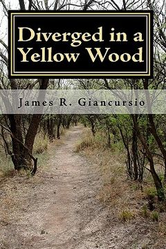portada diverged in a yellow wood (en Inglés)