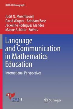 portada Language and Communication in Mathematics Education: International Perspectives (en Inglés)
