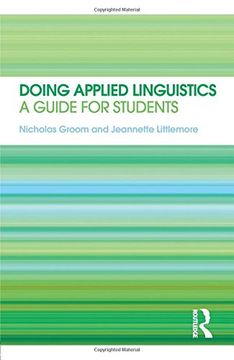 portada Doing Applied Linguistics: A Guide for Students (en Inglés)